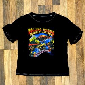 Rolling thunder Harley Davidson t shirt